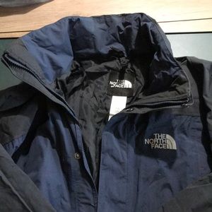 North face men’s size large parka /no zip in liner